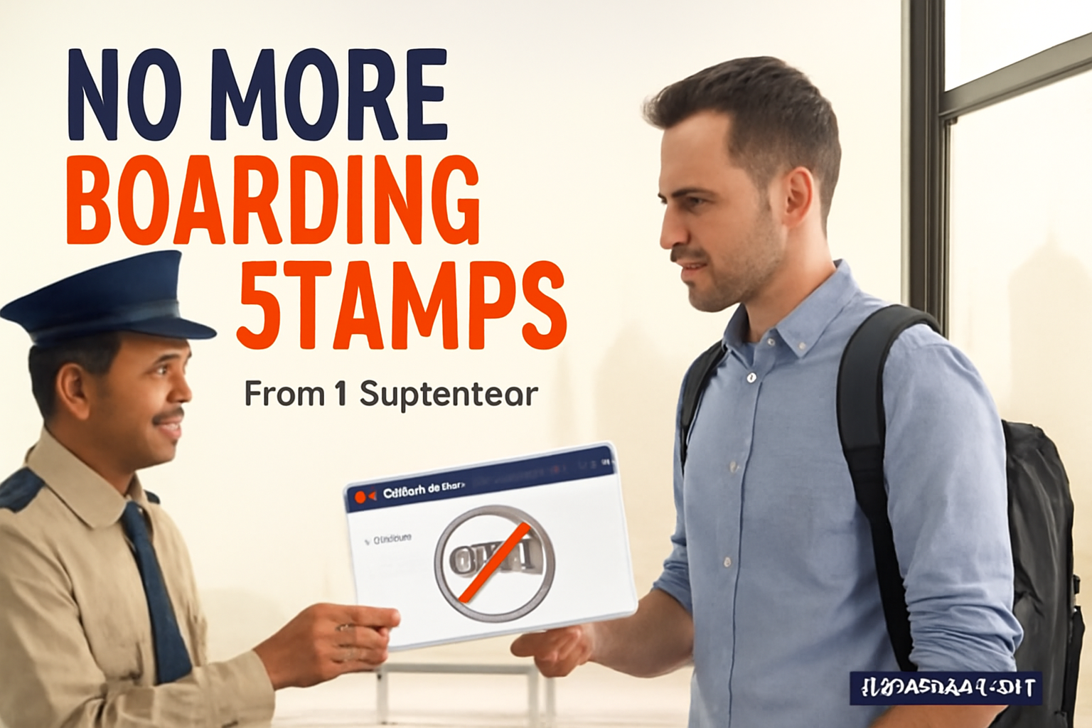Indian airports to stop stamping boarding passes for international travellers from 1 September