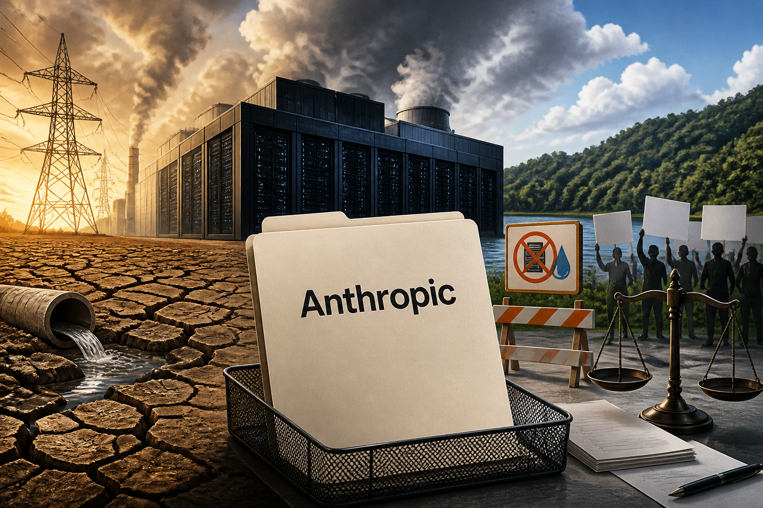 Anthropic IPO filing flags power, water and climate risks facing AI infrastructure
