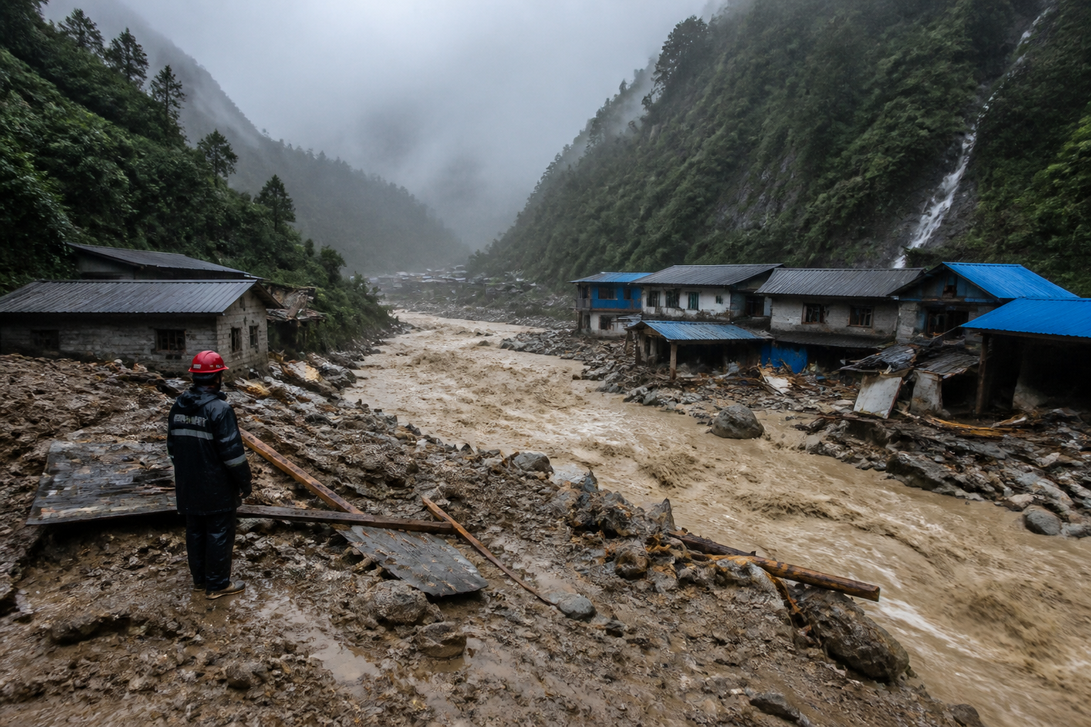 Nepal flood death toll reaches 469 as scrutiny grows over China’s warning system