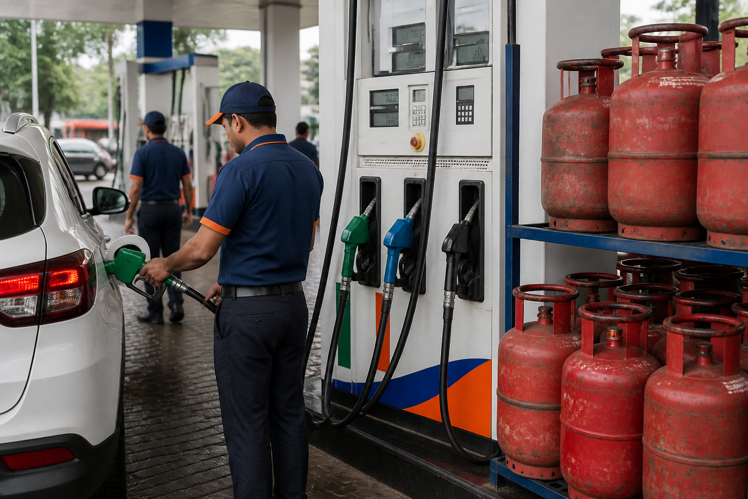 Petrol, diesel and LPG rates unchanged on Monday; Brent crude rises to $96.46