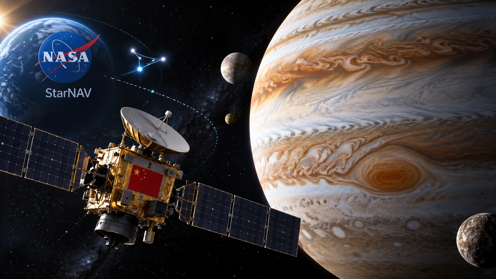 China tests star-based navigation ahead of planned Jupiter mission in 2030