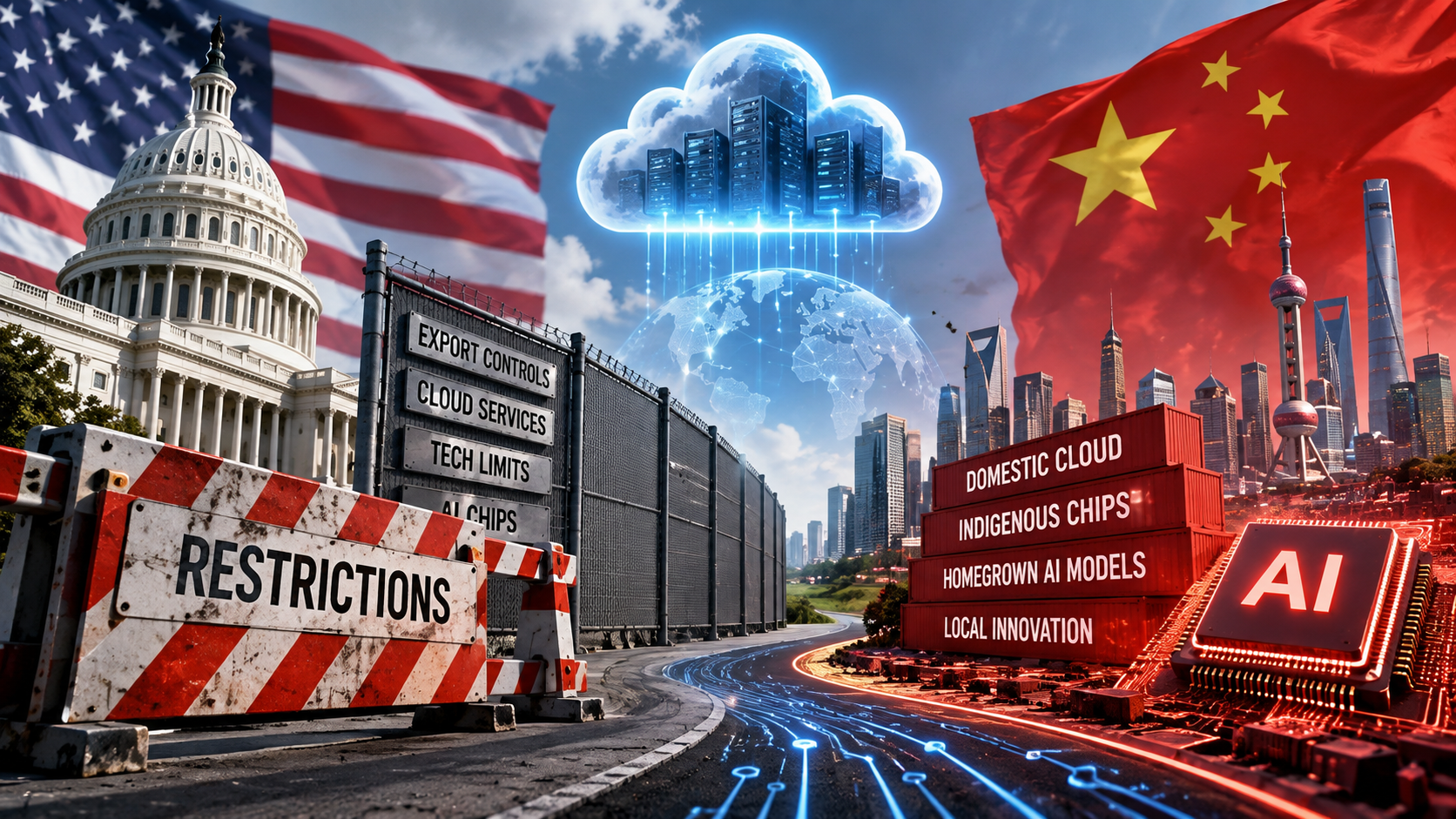 US cloud curbs could cut China’s AI lifeline and reshape global chip demand