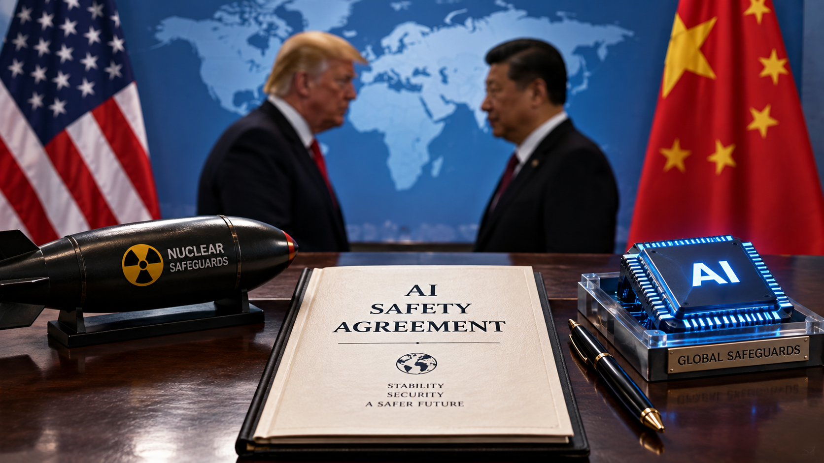 US-China summit urged to adopt nuclear-style safeguards for advanced AI
