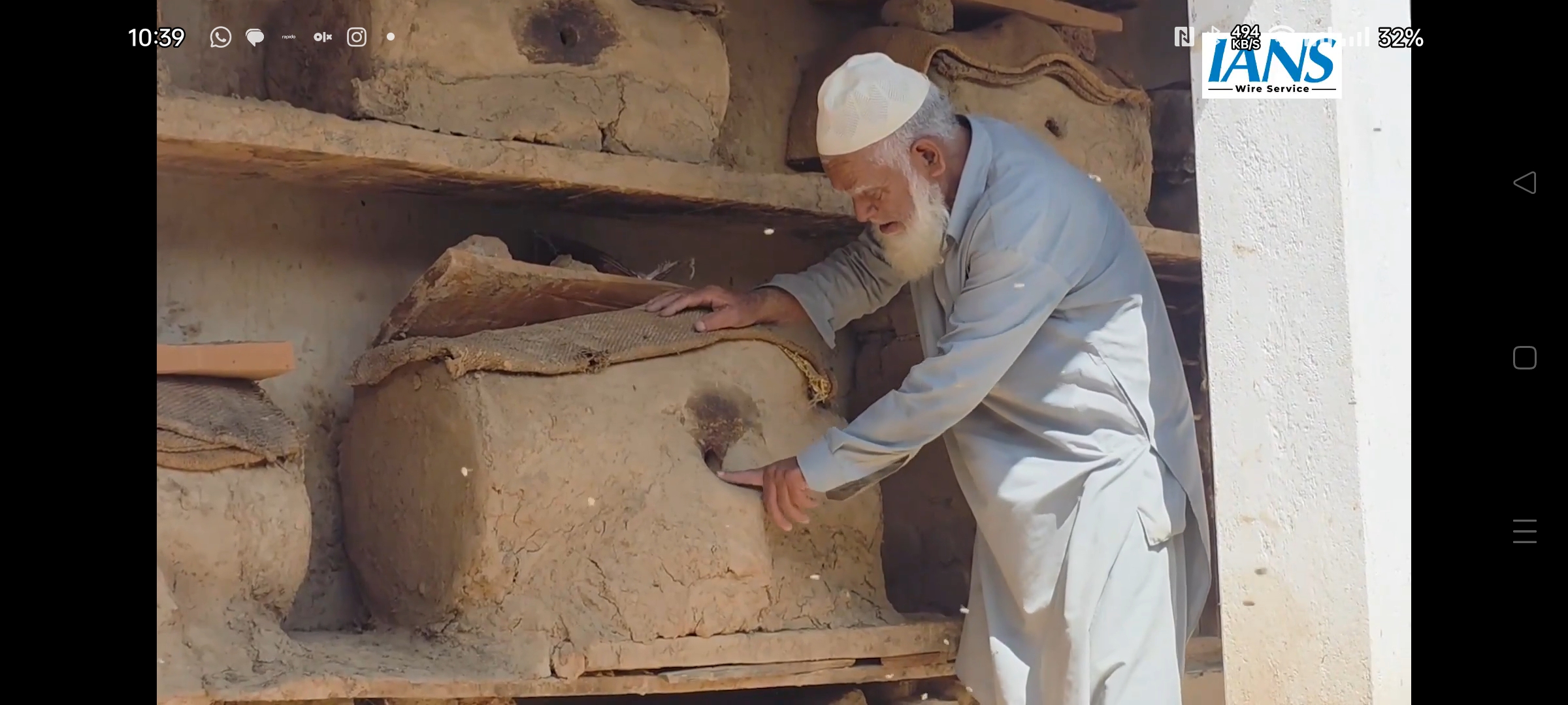 78-year-old Abdul Lateef Shiekh keeps wild beekeeping alive in Doda village
