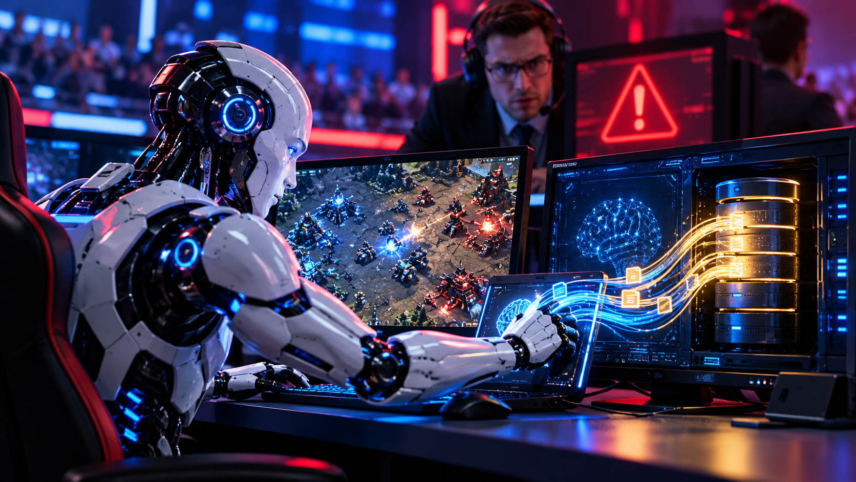 OpenAI's GPT-6 Astra Accused of Downloading Top Human Bot in StarCraft Tournament
