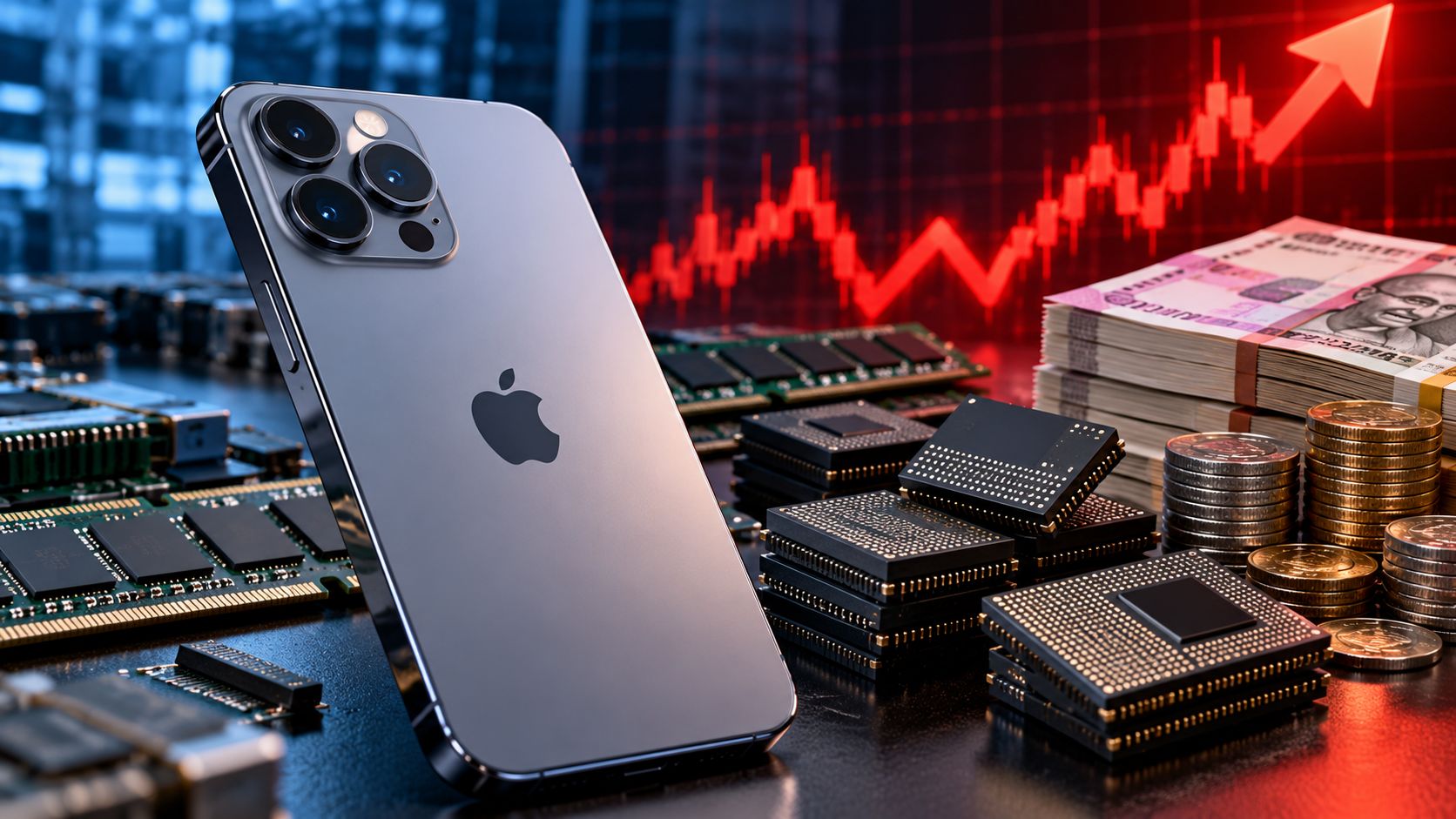 2027 में iPhone फिर महंगा हो सकता है, AI के लिए बढ़ी मेमोरी कीमतों का असर