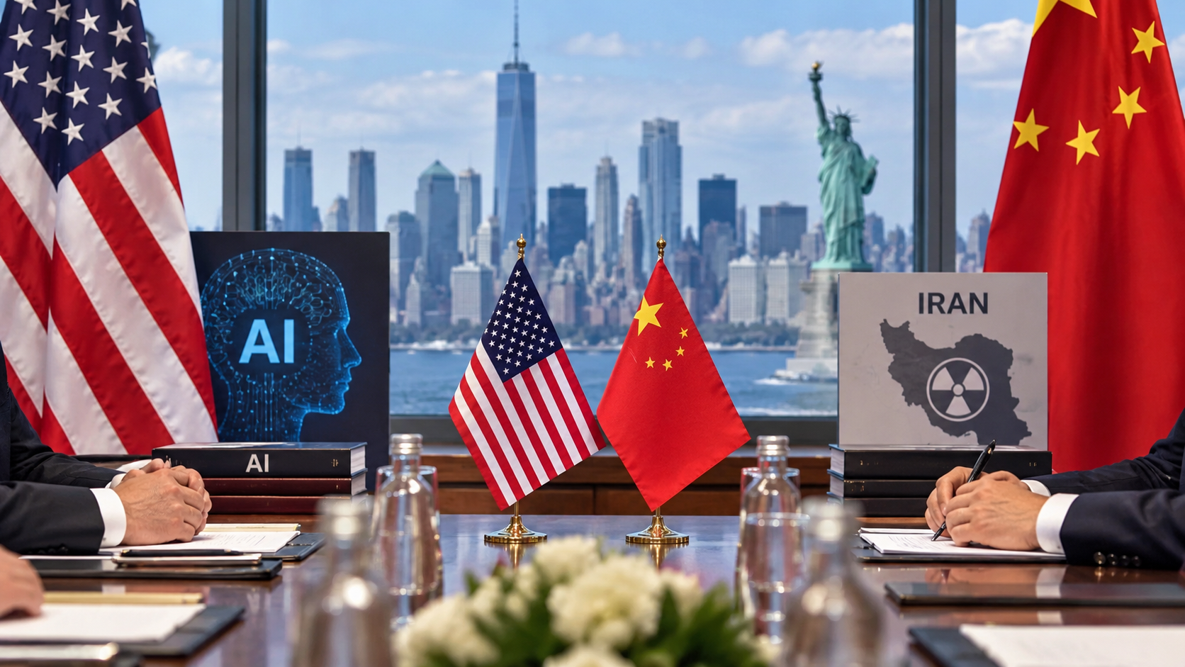 US-China trade talks in New York to tackle AI, Iran ahead of Sept. 24 summit