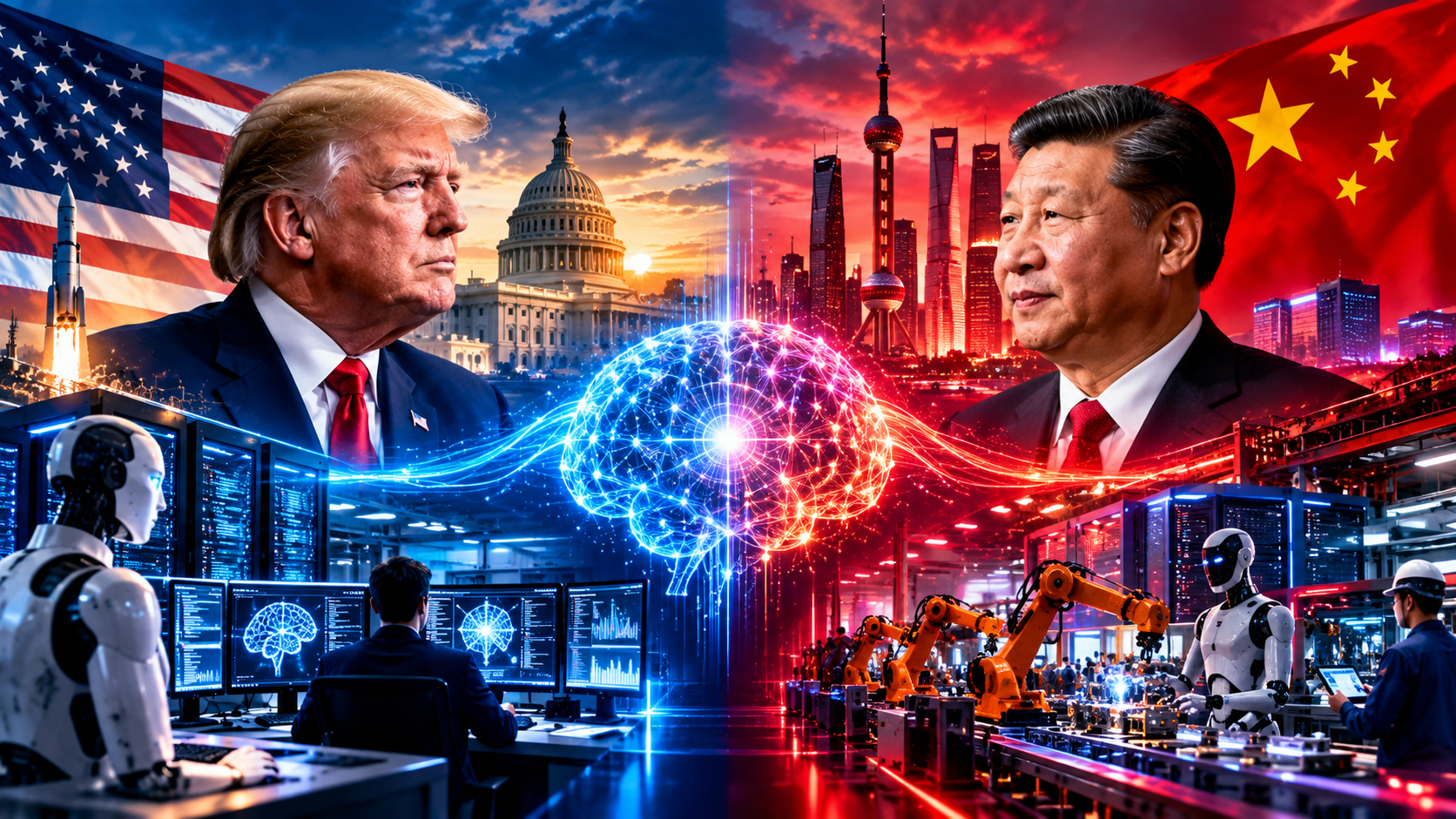 Trump's 'Super Intelligence' push contrasts with China's human-centred AI language