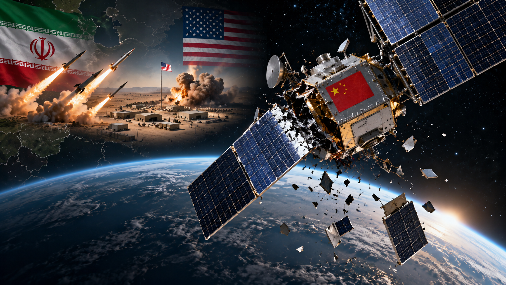 Chinese satellite linked to Iran’s deadly Jordan base strike later breaks apart in orbit