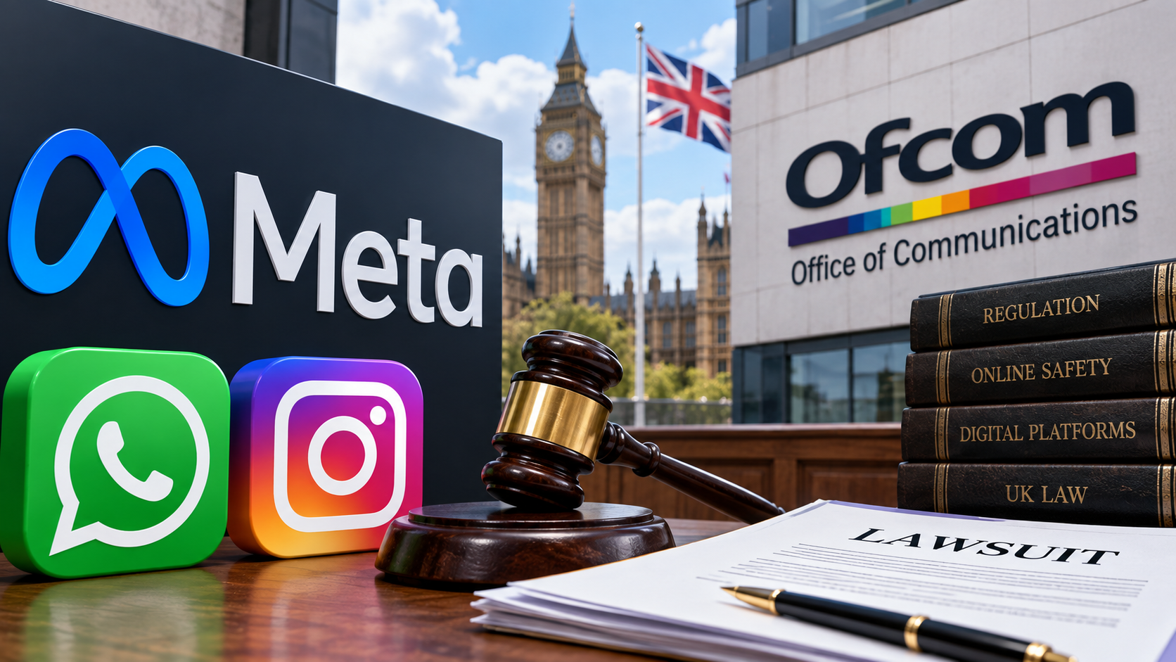 Meta Appeals Ofcom’s Category one Designation for WhatsApp and Instagram