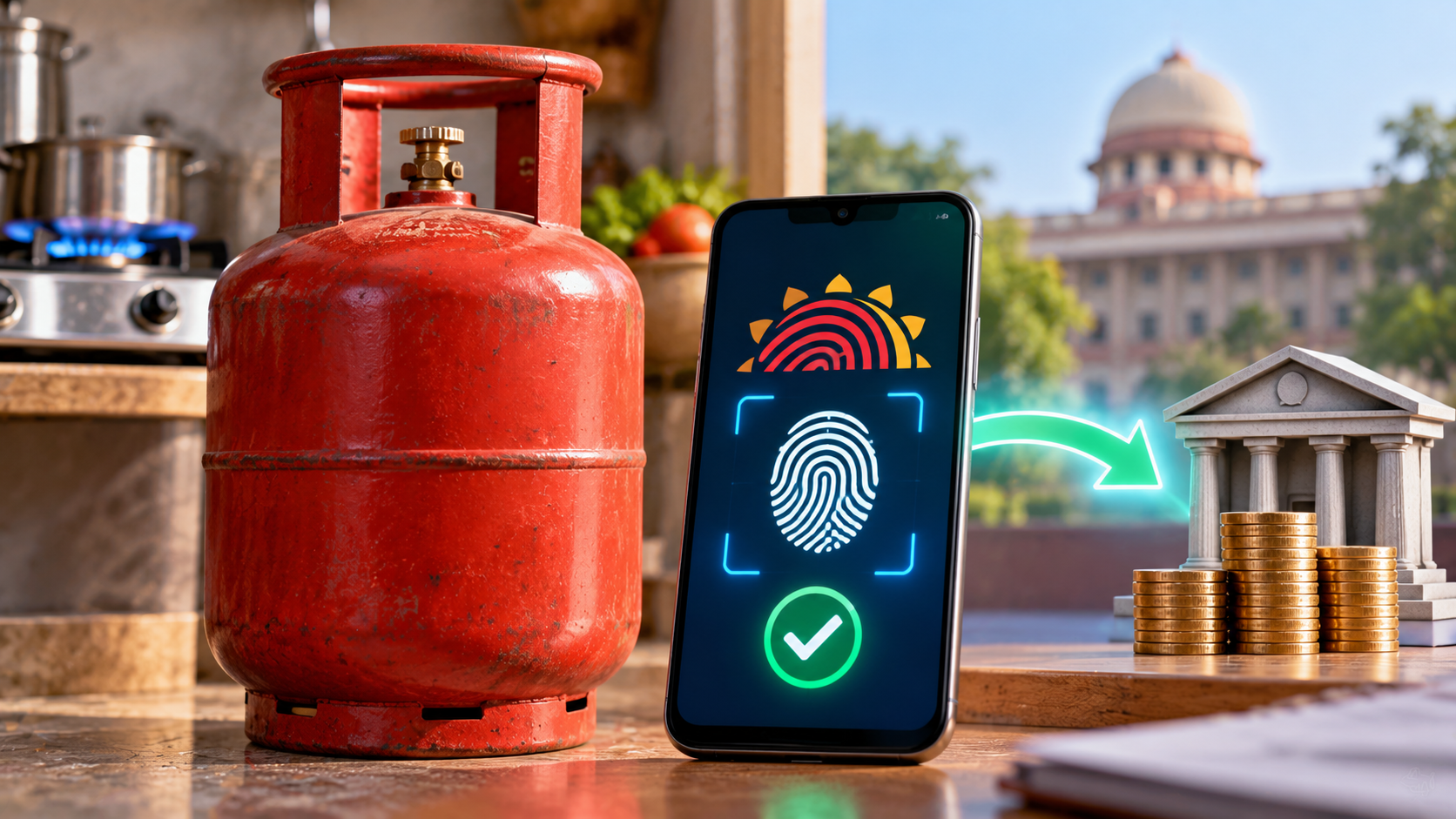 LPG subsidy rule changes on 1 October: Aadhaar biometric check required for discounted cylinders