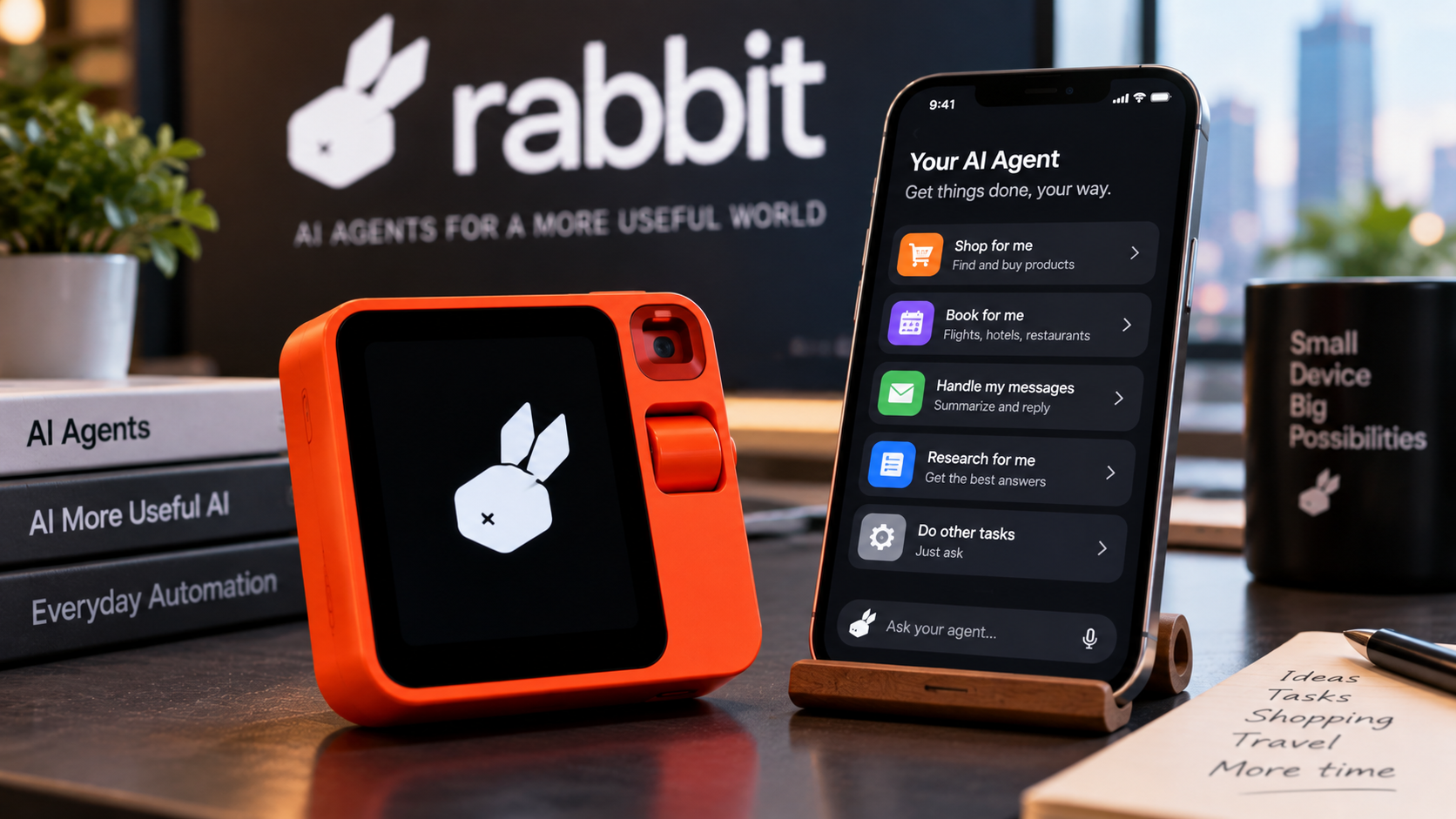 Rabbit ने लॉन्च किया OS3, अब AI एजेंट आपके फोन और कंप्यूटर पर करेगा काम