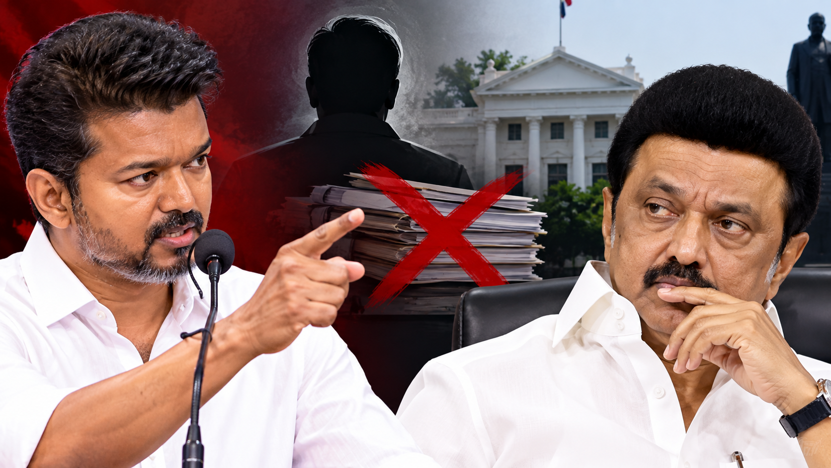 Vijay challenges Stalin over Veeramani POCSO case ahead of Madurantakam bypoll