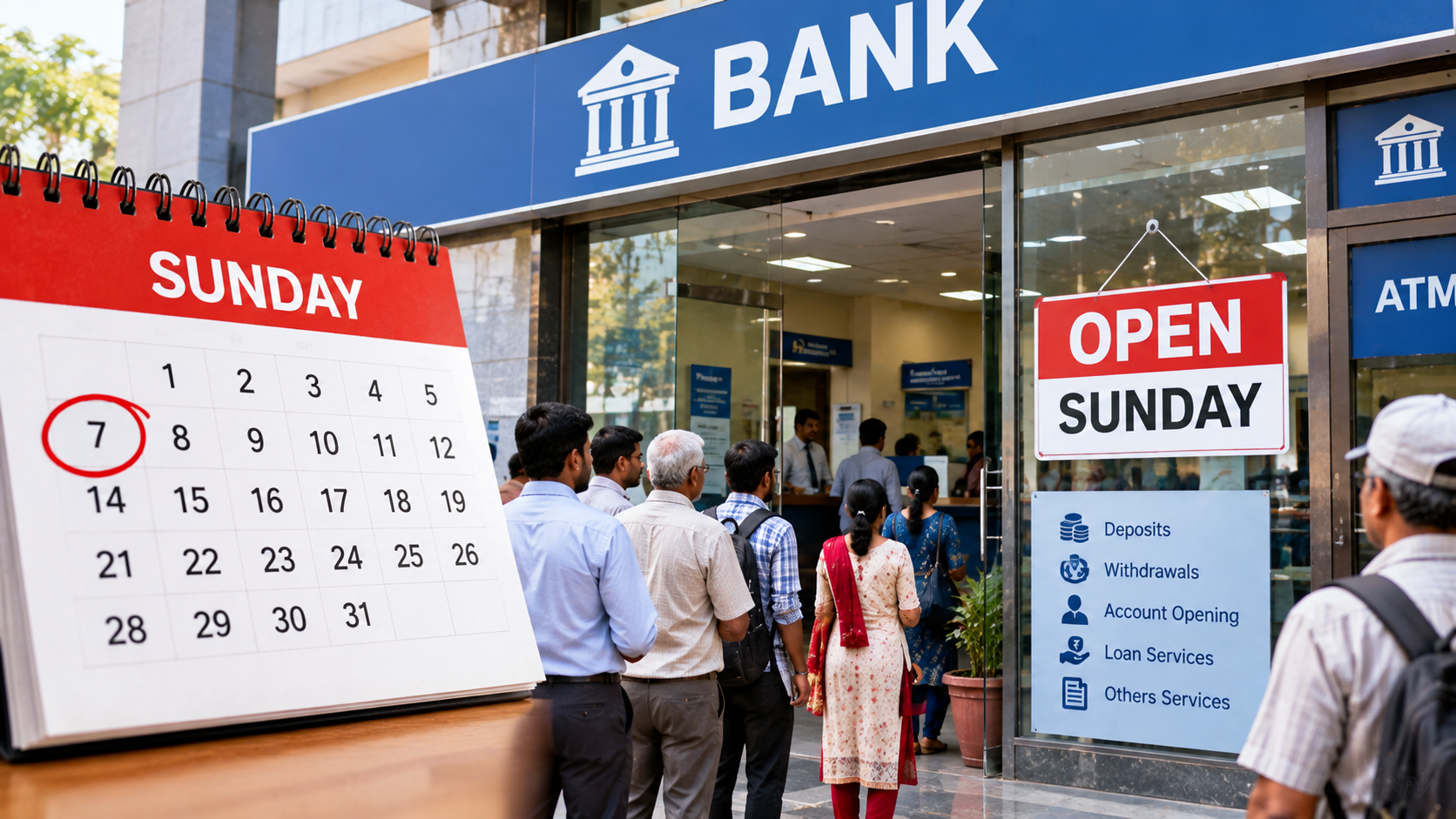 Banks to Open on Sunday, September 27 Before Nationwide Strike Begins