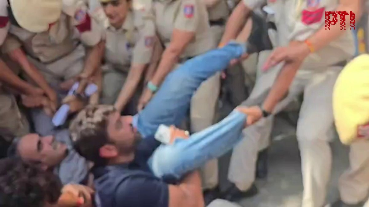 Delhi Police detain over 500, including AAP leaders, during Jantar Mantar CEC protest