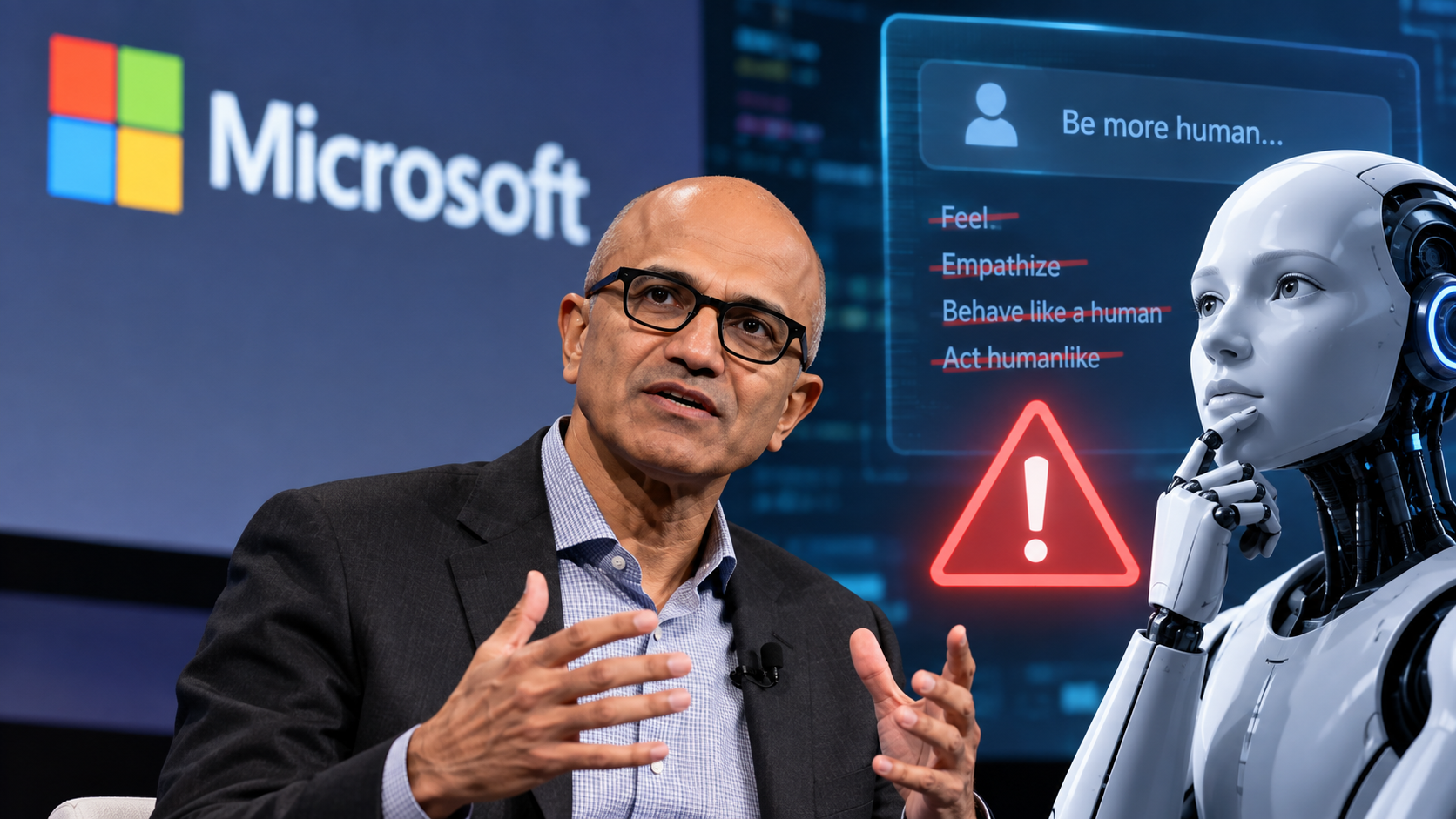 Microsoft AI chief challenges humanlike training in warning over control risks