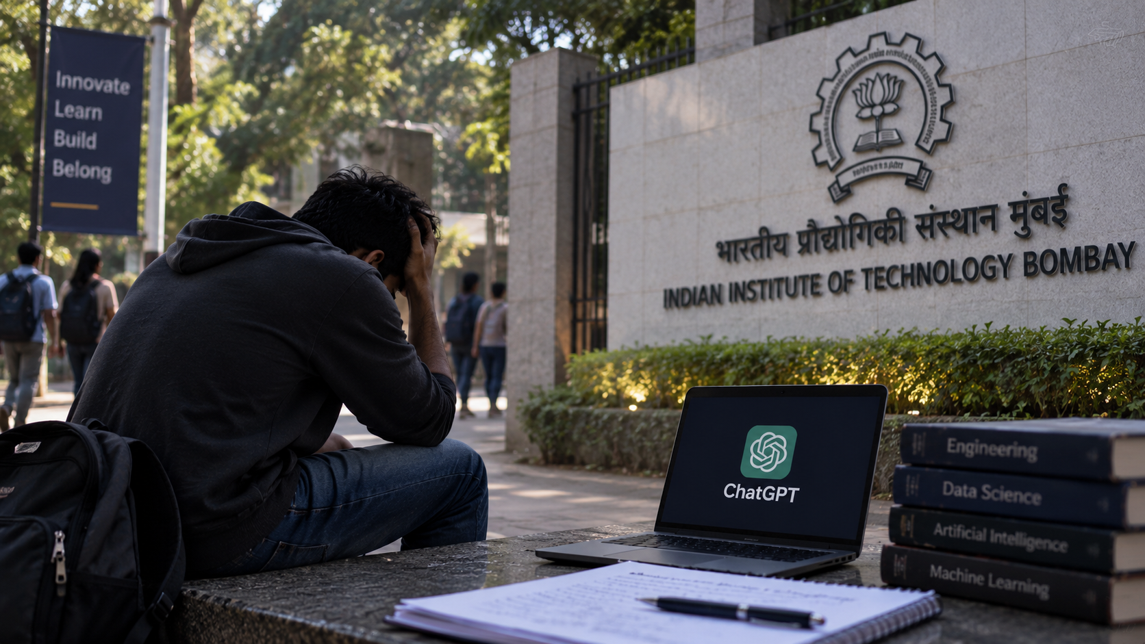 IIT बॉम्बे में छात्र की मौत के बाद प्रदर्शन, ChatGPT से जुड़े परीक्षा विवाद के बाद मिड-सेमेस्टर एग्जाम टले