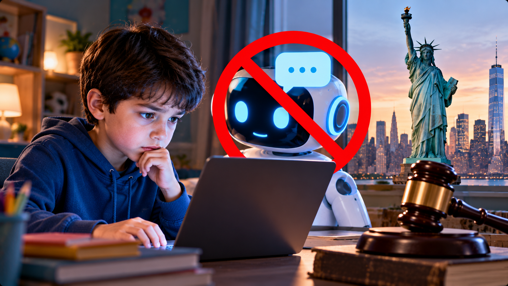 New York bans unsafe AI chatbots in a major move focused on children's safety