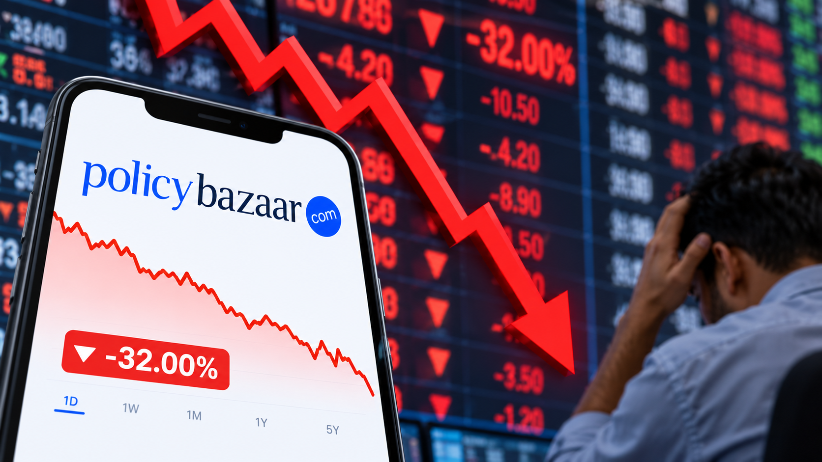 Policybazaar parent PB Fintech plunges 32% after IRDAI insurance proposal