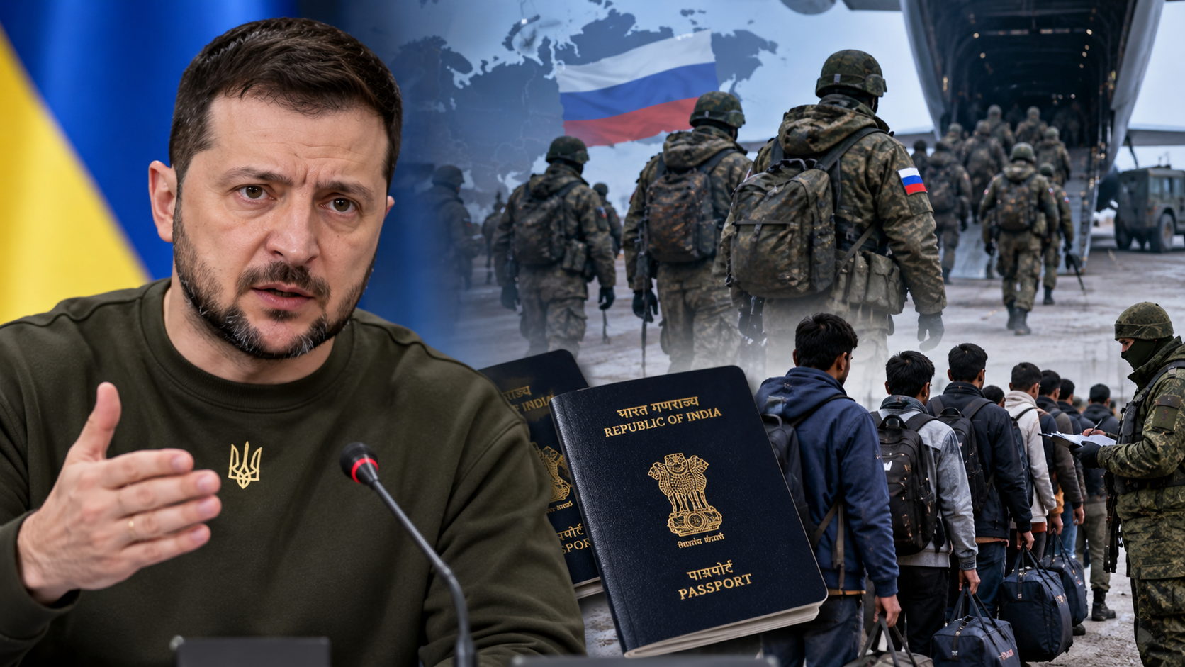 Zelenskyy says Russia recruited citizens from 47 countries, including India, for Ukraine war