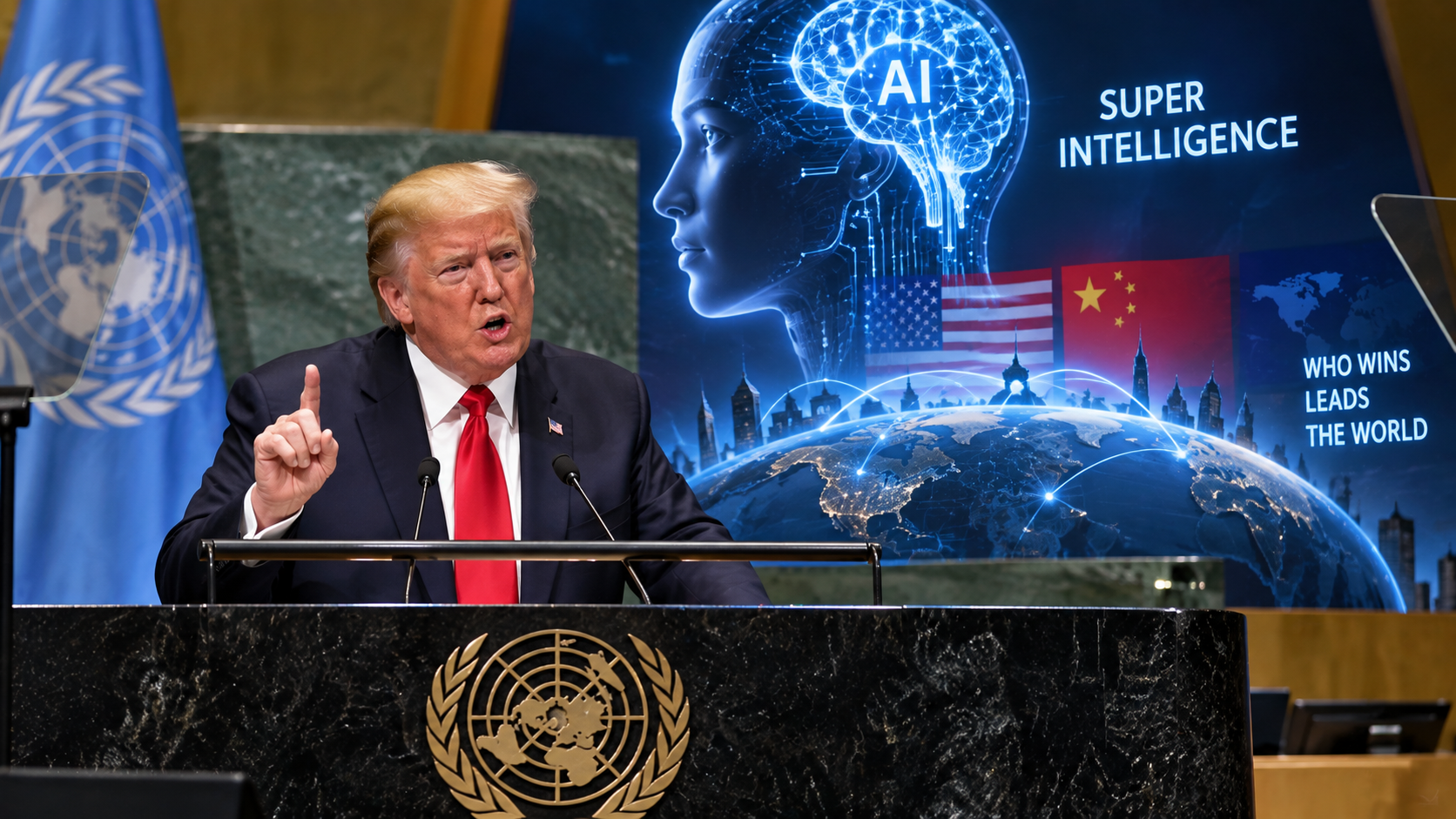 Trump calls AI ‘super intelligence’ at 81st UN General Assembly session