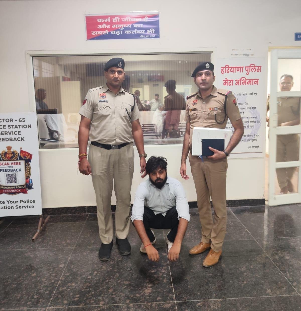 गुरुग्राम में रिटायर्ड एयरफोर्स अधिकारी पर हमले के आरोप में पार्किंग अटेंडेंट गिरफ्तार