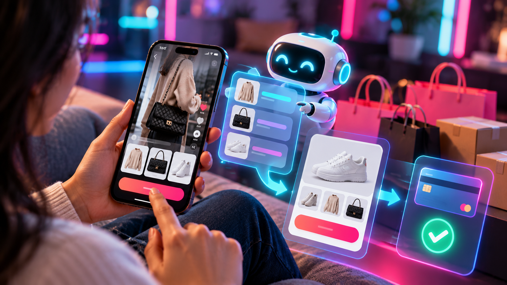 TikTok Adds AI Shopping Assistant and Buy Direct Checkout to the For You Feed