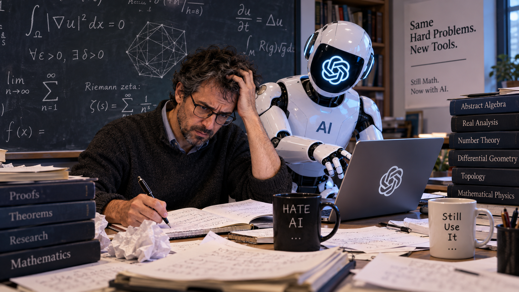 Mathematicians Rely on AI Despite Fears It Could Upend Their Field