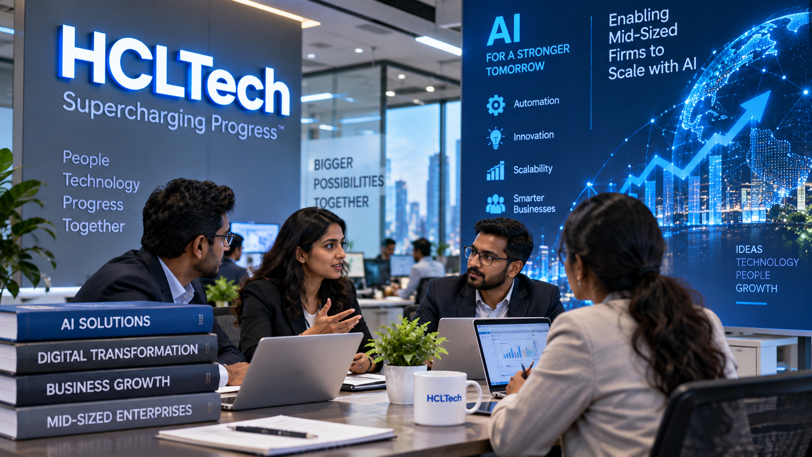 HCLTech ने $500 मिलियन से $5 बिलियन कमाई वाली कंपनियों के लिए Pulse यूनिट लॉन्च की