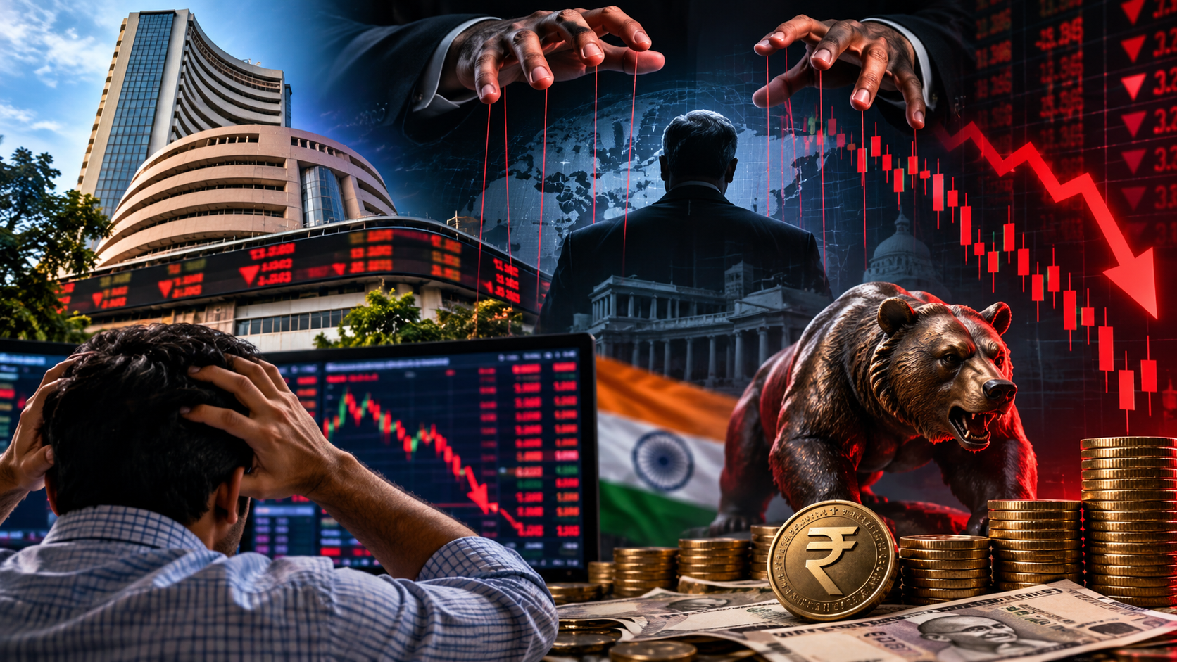 Indian share decline tied to booming US bonds, traders rethink value
