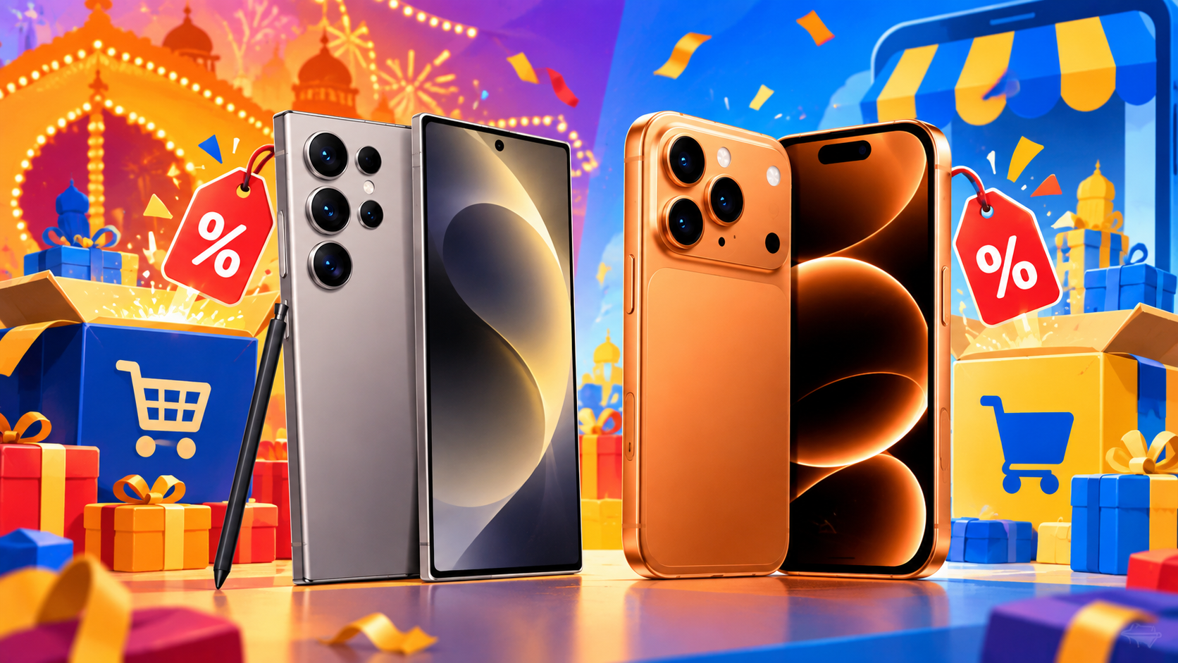 Amazon, Flipkart sale deals: Galaxy S25 Ultra near ₹70,000, iPhone 17 Pro at ₹1.09 lakh